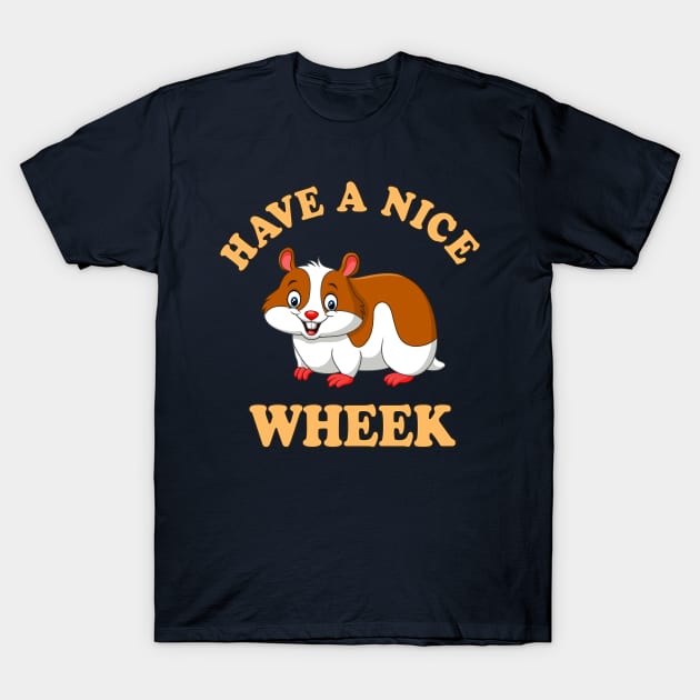 Guinea Pig Cavy Pet Furry Fluffy Wheek T-Shirt by HiDearPrint